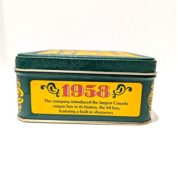 Vtg Crayola Collector's Colors Limited Edition Tin - Picture 5 of 13